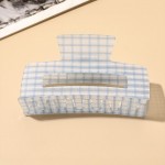 Wholesale plaid Glitter Acetate Hair Claw Clip L
