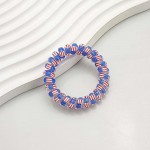 Americana Spiral Hair Tie