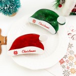Wholesale acetate Santa Hat Christmas Hair Claw Clip L