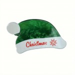 Wholesale acetate Santa Hat Christmas Hair Claw Clip L