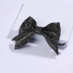 Wholesale rhinestone Studded Bow Clip Hair Barrette L