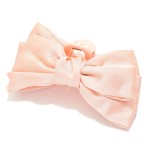 Wholesale satin Clip Hair Bow L