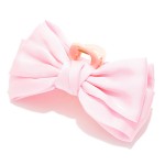 Wholesale satin Clip Hair Bow L