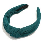 Wholesale corduroy Knotted Headband One Fits Most