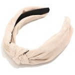 Wholesale corduroy Knotted Headband One Fits Most