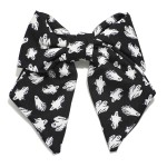 Wholesale ghost Print Clip Hair Bow L