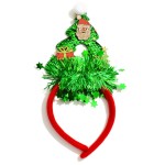 Wholesale sequin Christmas Tree Tinsel Felt Headband One