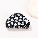 Wholesale glitter Acetate Ghosts Claw Hair Clip L