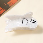 Wholesale marbled Acetate Ghost Claw Hair Clip L