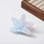 Wholesale sea Creature Marbled Acetate Claw Hair Clip L