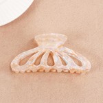 Wholesale glitter Marbled Acetate Claw Hair Clip L