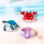 Wholesale marbled Acetate Claw Hair Clip L