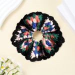 Crochet Granny Square Scrunchy 

- Approximately 5" D