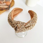 Wholesale two Woven Raffia Knotted Headband One Fits Most