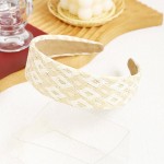 Wholesale multi Color Woven Raffia Headband One Fits Most