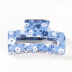 Wholesale floral Print Claw Hair Clip L