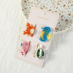 Wholesale set Four Sea Animal Acetate Claw Hair Clip L