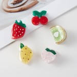Wholesale set Five Fruit Acetate Claw Hair Clips L