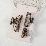 Wholesale set Three Acetate Hair Clips L