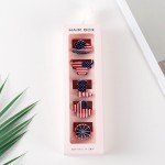 Wholesale set Five Mini Americana Claw Hair Clips Gift Box Included L