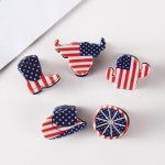 Wholesale set Five Mini Americana Claw Hair Clips Gift Box Included L
