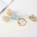 Wholesale set Four Marbled Acetate Claw Hair Clips Gift Box Included L