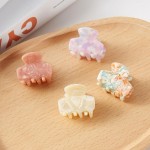 Wholesale set Four Marbled Acetate Claw Hair Clips Gift Box Included L