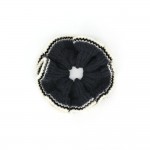 Wholesale soft Satin Hair Scrunchie silky smooth finish s gentle strands helps p