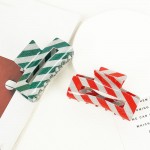 Wholesale stripe Glitter Acetate Claw Hair Clip L