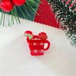 Wholesale christmas mini claw clip set carded ready hang multipack hand finished