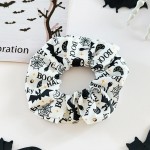 Wholesale halloween print scrunchie set ships coordinated multipack so customers