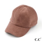 C.C BT-937
Corduroy Criss-Cross Pony Cap

- One Size Fits Most
- Velcro Adjustment 
