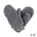 C.C MT-008
Sherpa Mitten Gloves

- Lined Mittens
- 100% Polyester 