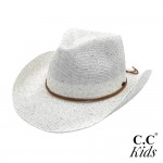 C.C KD-CBC-03
Sequin Cowboy Hat With Suede String Band

- One Size (KIDS 5-9 Years Old)
- 100% Polyester 