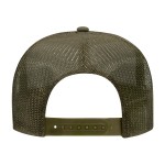 Wholesale oTTO CAP Panel Crown Mesh Back Trucker Hat One Fits Most Adjustable Sn