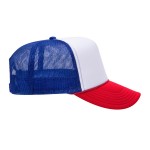 Wholesale oTTO CAP Panel Crown Mesh Back Trucker Hat One Fits Most Adjustable Sn