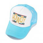Wholesale howdy Trucker Baseball Cap One Fits Most Adjustable Snap Back Polyest