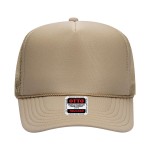 Wholesale oTTO CAP Panel Crown Mesh Back Trucker Hat One Fits Most Adjustable Sn