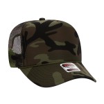 Wholesale oTTO CAP Panel Crown Mesh Back Trucker Hat One Fits Most Adjustable Sn
