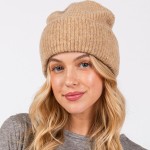 Wholesale knit Cuffed Beanie One Fits Most Wool Acrylic