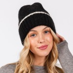 Wholesale knit Cuffed Beanie One Fits Most Acrylic Nylon Wool