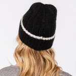 Wholesale knit Cuffed Beanie One Fits Most Acrylic Nylon Wool