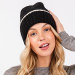 Wholesale knit Cuffed Beanie One Fits Most Acrylic Nylon Wool