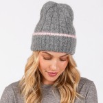 Wholesale knit Cuffed Beanie One Fits Most Acrylic Nylon Wool