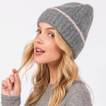 Wholesale knit Cuffed Beanie One Fits Most Acrylic Nylon Wool