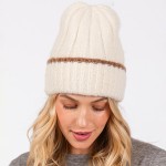 Wholesale knit Cuffed Beanie One Fits Most Acrylic Nylon Wool