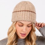 Wholesale knit Cuffed Beanie One Fits Most Acrylic Nylon Wool
