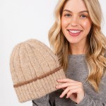 Wholesale knit Cuffed Beanie One Fits Most Acrylic Nylon Wool