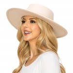 Wholesale felt Brim Hat Ribbon Bow Hat Band One Fits Most Internal Adjustable Dr