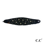 Wholesale c C HWE Star Pearl Embellishment Headwrap One Fits Most Acrylic